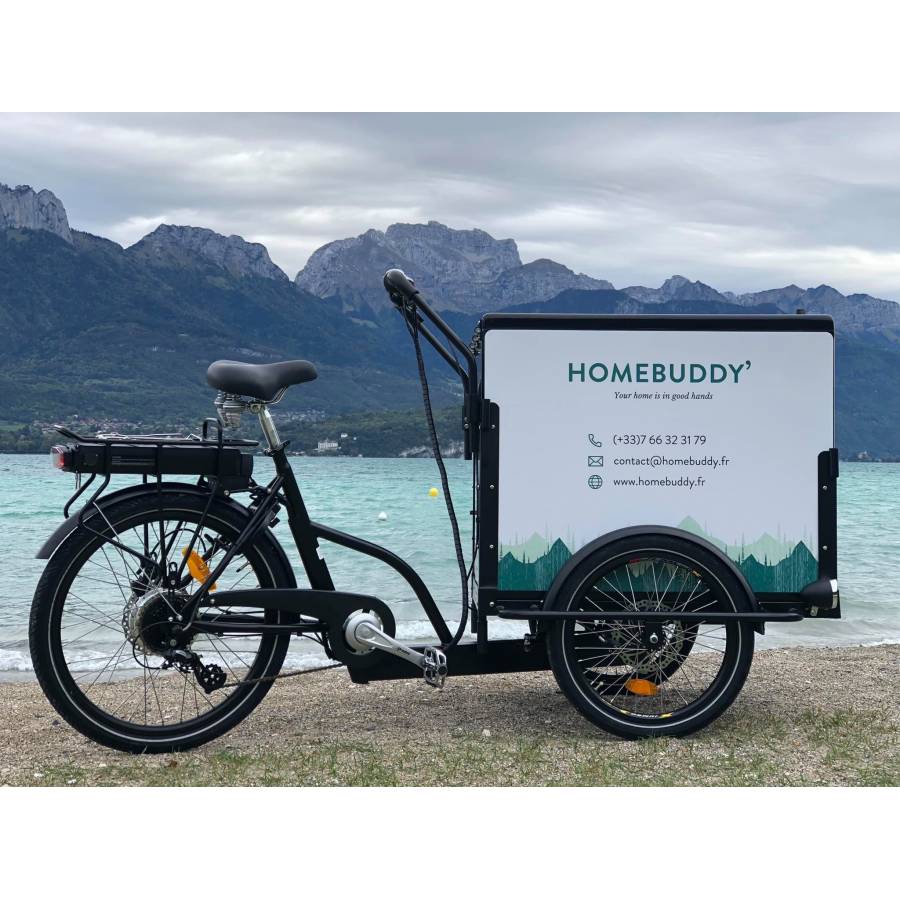 Vélo cargo triporteur professionel