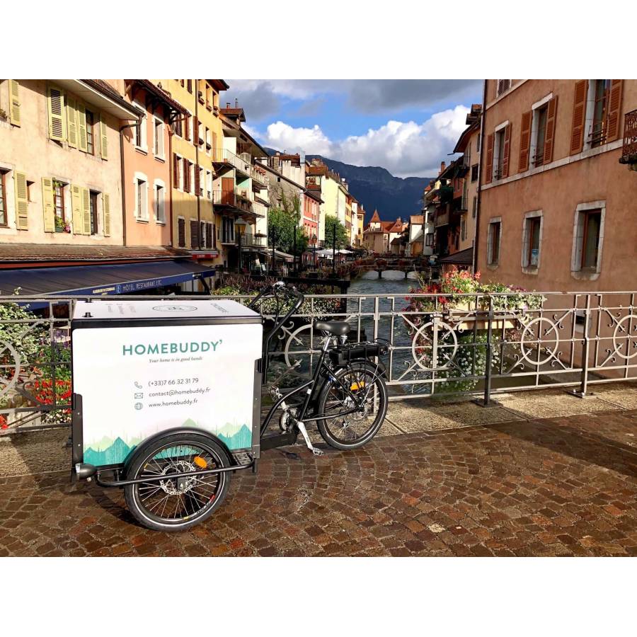 Vélo cargo triporteur professionel