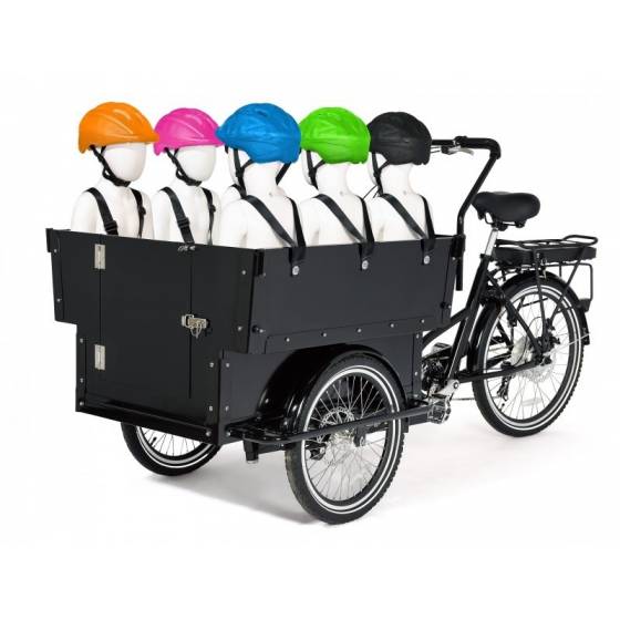 Velo triporteur electrique 6 places
