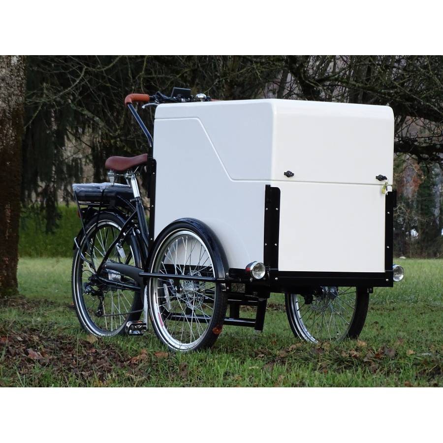 Vélo cargo triporteur Box