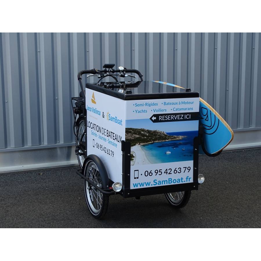 Vélo cargo triporteur professionel