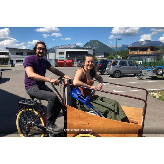 vélo cargo PMR