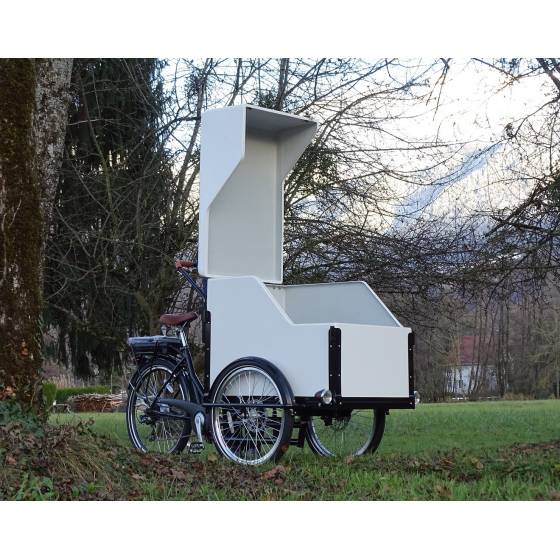 Vélo cargo triporteur Box