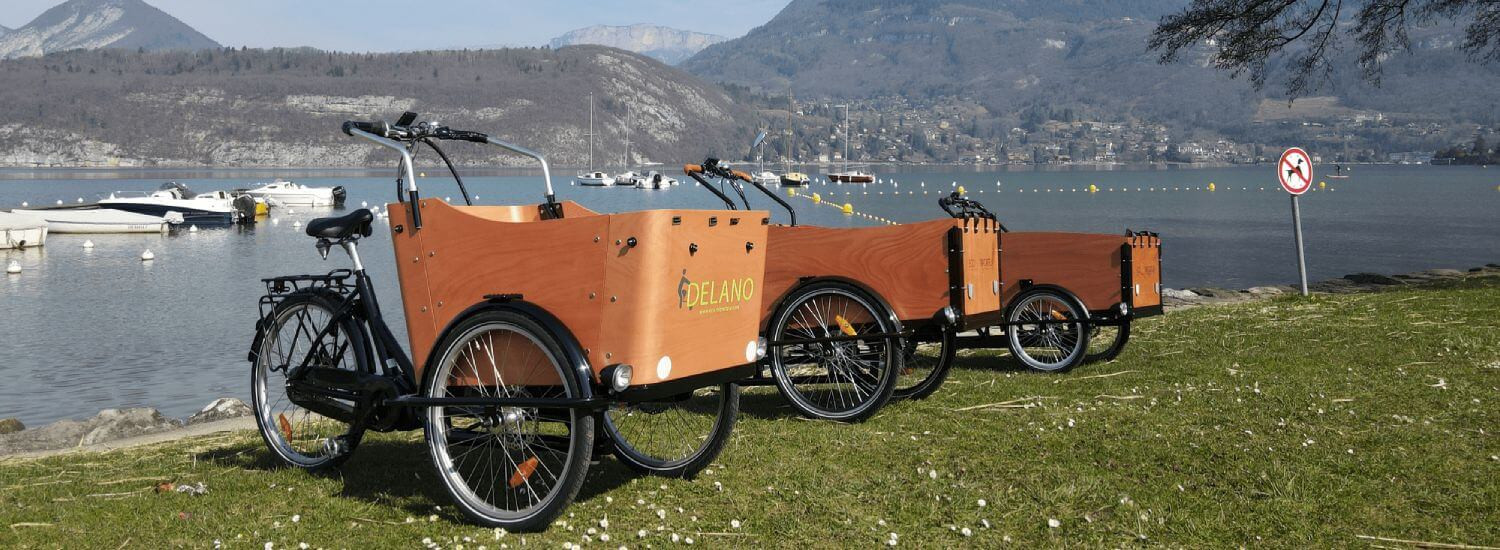 Triporteur vélo cargo 